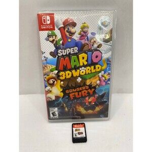 Super Mario 3D WORLD + Bowser's Fury - Nintendo Switch Game CIB/Tested in box